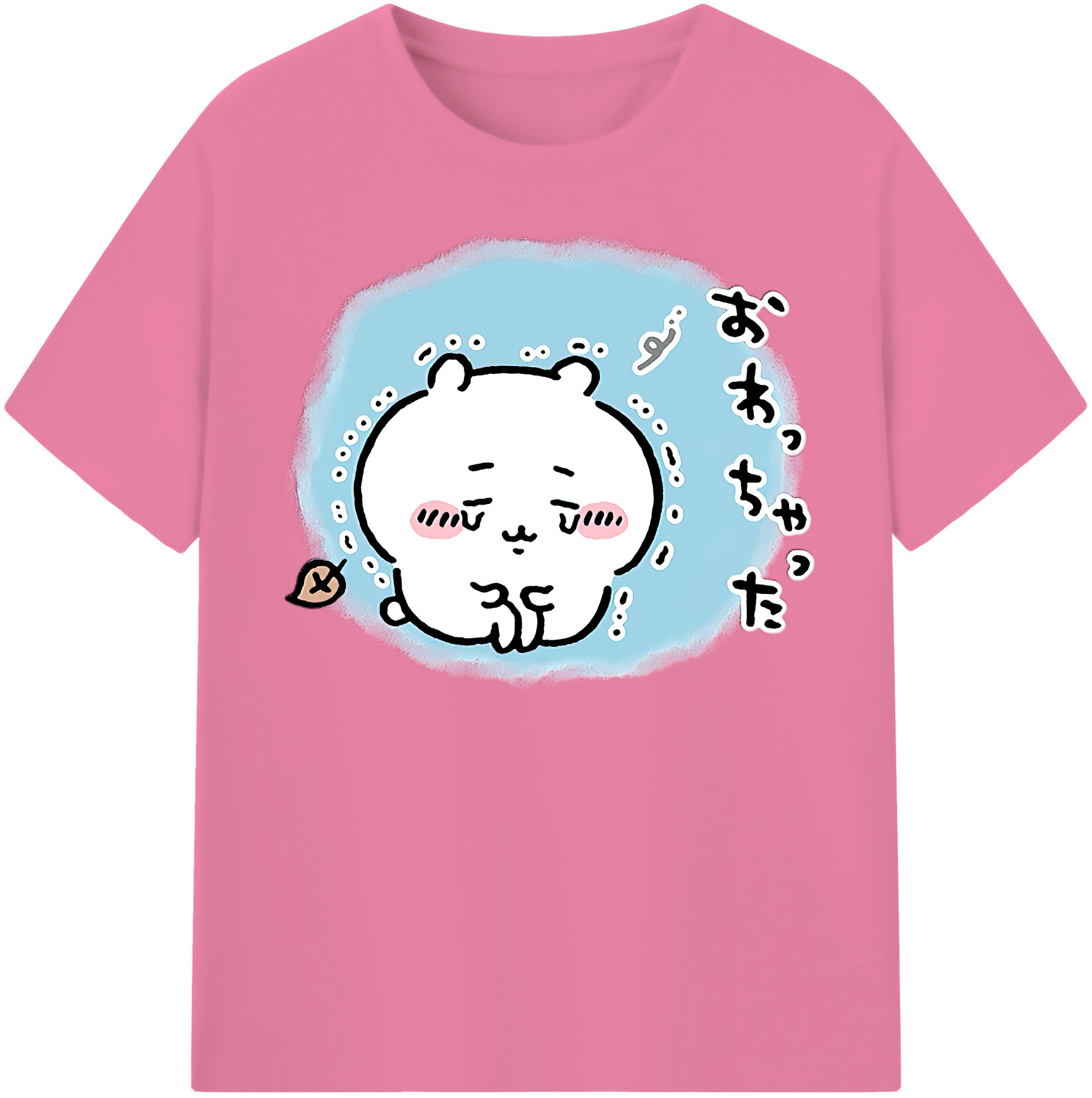 （画像用） ちいかわ ちいかわ Chii-kawa chiikawa 綿100％半袖Tシャツ（フロントプリント）